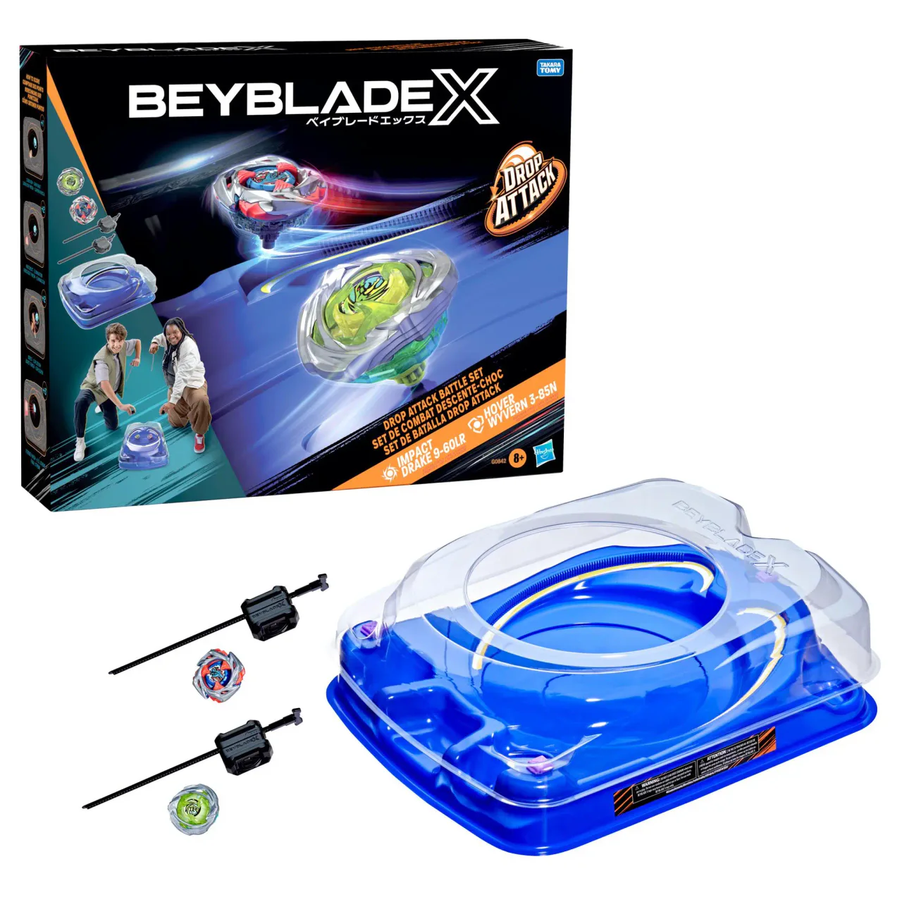 Beyblade X, set de combat Descente-Choc