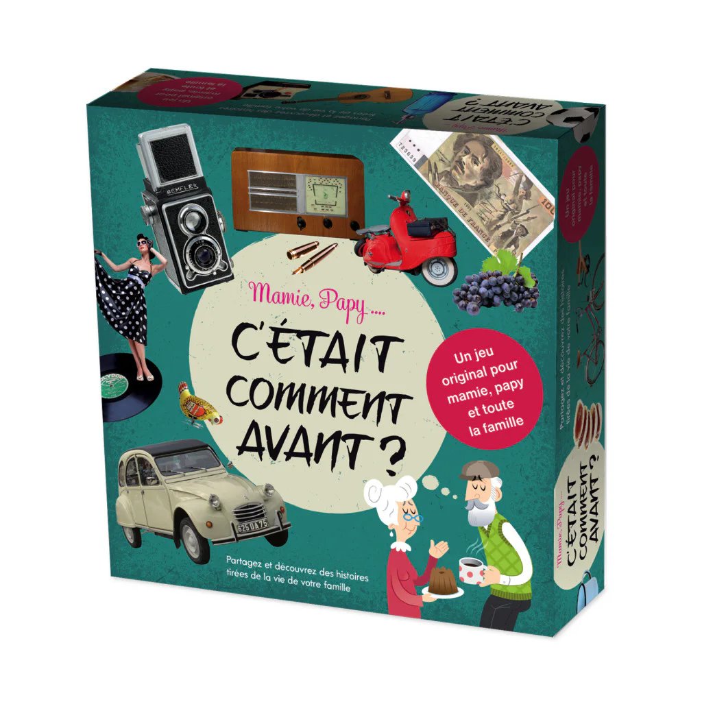 Jeu de société « C'était comment avant ? »