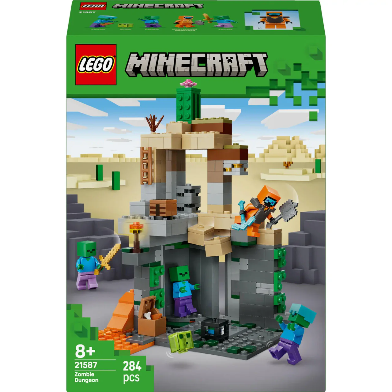 LEGO Minecraft, Le Donjon de Zombies