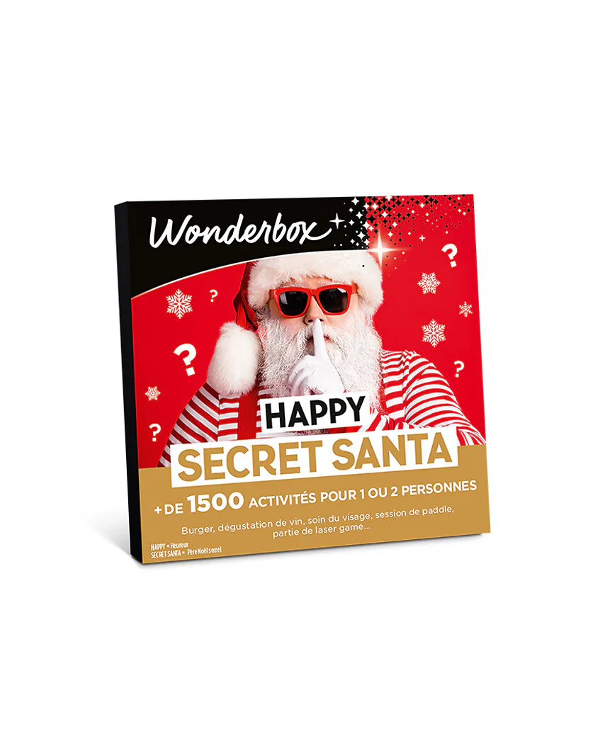 Wonderbox Happy Secret Santa, coffret cadeau